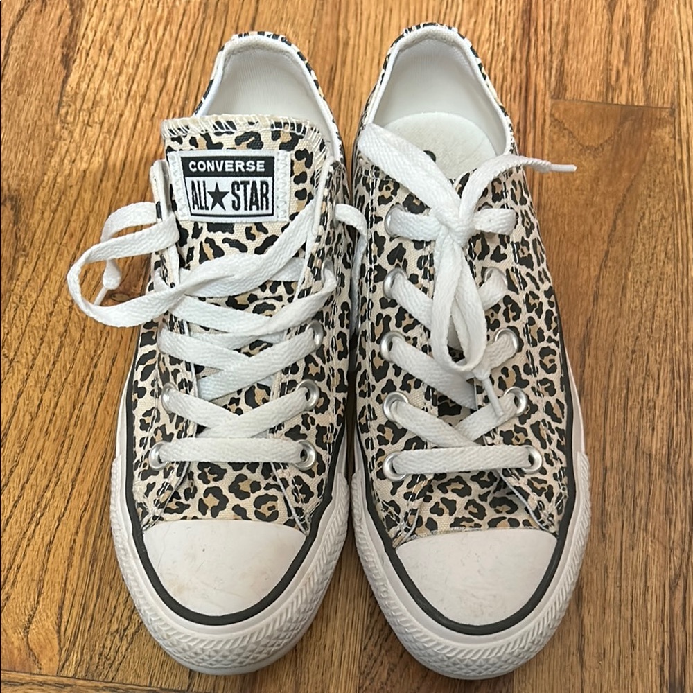 Converse Kids Leopard Print Sneakers